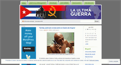 Desktop Screenshot of laultimaguerra.wordpress.com