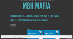 Desktop Screenshot of mbhmafia.wordpress.com