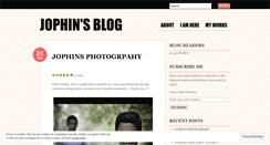 Desktop Screenshot of jophin.wordpress.com