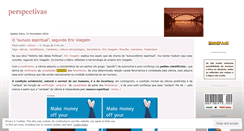 Desktop Screenshot of espectivas.wordpress.com