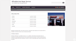 Desktop Screenshot of affordableautorepair.wordpress.com