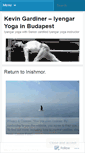 Mobile Screenshot of kevingardiner.wordpress.com