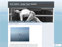 Tablet Screenshot of kevingardiner.wordpress.com