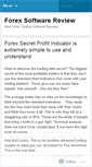 Mobile Screenshot of forexsoftreviews.wordpress.com