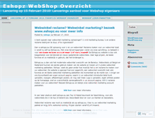 Tablet Screenshot of eshopz.wordpress.com