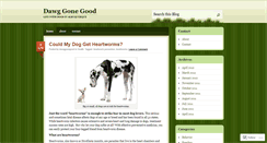 Desktop Screenshot of dawggonegood.wordpress.com