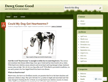 Tablet Screenshot of dawggonegood.wordpress.com