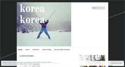 Desktop Screenshot of jenninkorea.wordpress.com