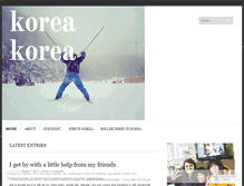 Tablet Screenshot of jenninkorea.wordpress.com