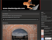 Tablet Screenshot of desdemiguate.wordpress.com