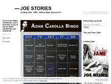 Tablet Screenshot of joenelmsnyc.wordpress.com