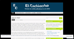 Desktop Screenshot of estoeselcachivache.wordpress.com