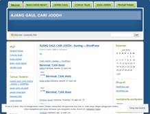 Tablet Screenshot of jodohkita.wordpress.com