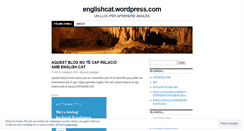 Desktop Screenshot of englishcat.wordpress.com