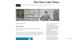 Desktop Screenshot of chazylaketimes.wordpress.com