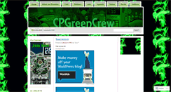 Desktop Screenshot of cpgreencrew.wordpress.com