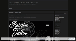 Desktop Screenshot of maryjanetattoo.wordpress.com