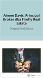 Mobile Screenshot of fireflyrealestate.wordpress.com