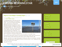 Tablet Screenshot of jordanmorningstar.wordpress.com