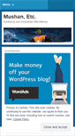 Mobile Screenshot of mushanetc.wordpress.com