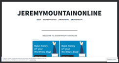 Desktop Screenshot of mouthofmountain.wordpress.com