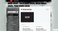 Desktop Screenshot of bandlogos.wordpress.com
