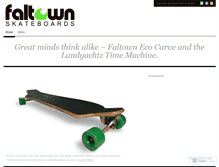 Tablet Screenshot of faltown.wordpress.com