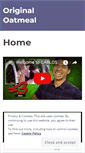 Mobile Screenshot of originaloatmeal.wordpress.com