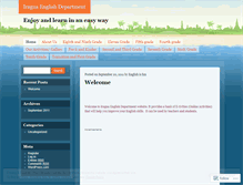 Tablet Screenshot of iraguaenglishdepartment.wordpress.com
