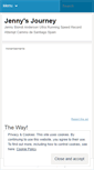 Mobile Screenshot of jennyjourney.wordpress.com