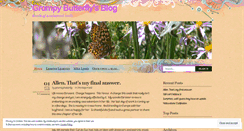 Desktop Screenshot of grumpybutterfly.wordpress.com