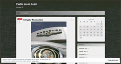 Desktop Screenshot of jasonavant.wordpress.com