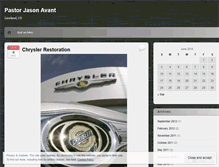 Tablet Screenshot of jasonavant.wordpress.com