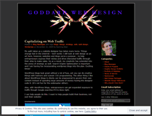 Tablet Screenshot of goddardwebdesign.wordpress.com