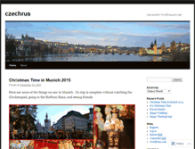 Tablet Screenshot of czechrus.wordpress.com