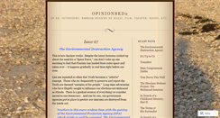 Desktop Screenshot of opinion8ed2.wordpress.com