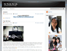 Tablet Screenshot of justfangyu.wordpress.com