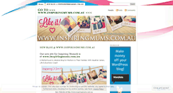 Desktop Screenshot of inspiringmums.wordpress.com