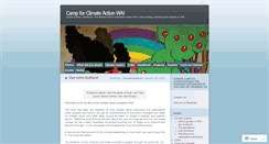 Desktop Screenshot of climatecampwa.wordpress.com