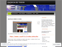 Tablet Screenshot of enbocadetodos.wordpress.com