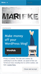 Mobile Screenshot of mariekewillemsen.wordpress.com