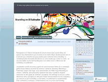 Tablet Screenshot of brandingelsalvador.wordpress.com