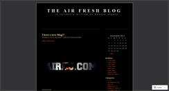 Desktop Screenshot of airfresh.wordpress.com