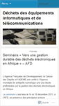 Mobile Screenshot of dechetselectroniques.wordpress.com