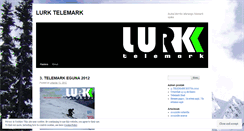 Desktop Screenshot of lurktelemark.wordpress.com