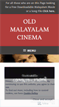 Mobile Screenshot of oldmalayalamcinema.wordpress.com