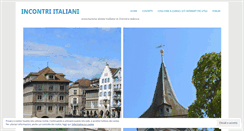 Desktop Screenshot of incontritaliani.wordpress.com