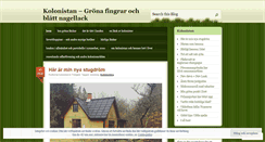 Desktop Screenshot of kolonistan.wordpress.com