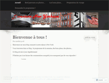 Tablet Screenshot of laventurenewyorkaise.wordpress.com