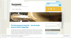 Desktop Screenshot of harpsetc.wordpress.com